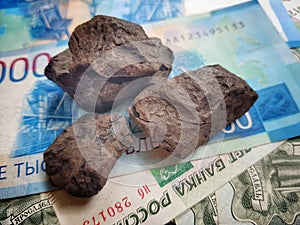 Russia has the main income from the sale of coal exported worldwide