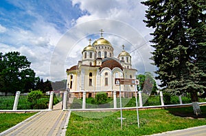 RUSSIA, KABARDINO-BALKARIA-MAY 09, 2021: Cathedral of Mary Magdalene