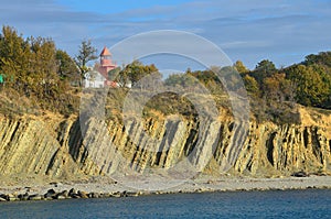 Russia, Krasnodar Krai, the lighthouse in Dzhubga