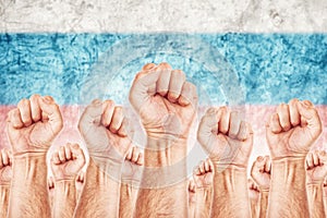 Russia Labour movement, workers union strike