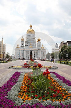 Russia. Mordovia. Cathedral of St. Warrior Admiral Feodor Ushakov