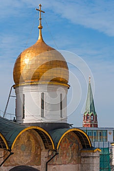 Russia. Moscow. Assumption Cathedral of Kremlin