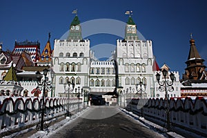 Russia, Moscow. Kremlin in Izmailovo.