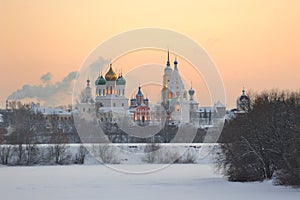 Russia. Moscow region. Ensemble of Kolomna Kremlin