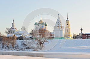 Russia. Moscow region. Ensemble of Kolomna Kremlin