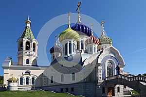 Russia. Moscow region. Peredelkino. Temple of the Holy Great Prince Igor of Chernigov