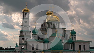 Russia. The New Jerusalem Monastery time laps 4K