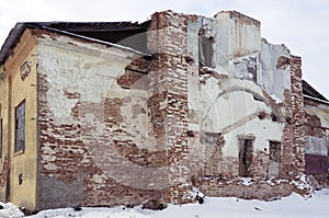 Russia. Penza. Ruins of a 17th-century Church