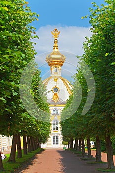 Russia, Petrodvorets-Peterhof Palace photo
