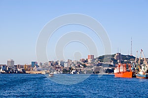 Russia. Port Vladivostok. photo