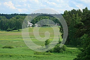 Russia. Pskov Region. Mikhailovskoye