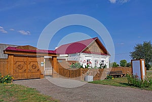 Russia, Republic of Tatarstan, Bolgar, Bulgarian State Historical and Architectural Museum-Reserve, August 28, 2021: Abdullah