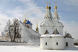 Russia. Ryazan kremlin. Church of the Holy Spirit in the Ryazan kremlin