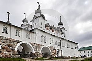 Russia. Solovki. Solovetsky Monastery. Transfiguration Cathedral
