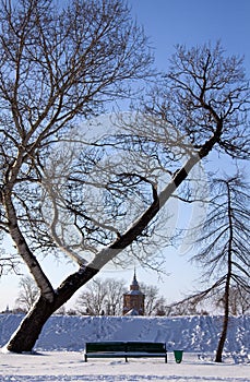 Russia. Suzdal. Winter