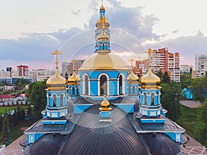 Russia. Ufa. The Church of the Nativity of the Blessed Virgin Mary.