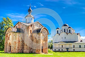 Russia Veliky Novgorod Church St Paraskeva Speculations Dvorish