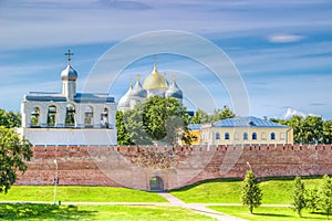 Russia Veliky Novgorod Kremlin St. Sophia Cathedral