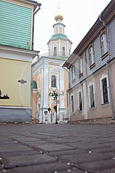 Russia, Vladimir. Old city streets