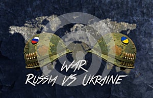 Russia vs Ukraine . War between Russia and Ukraine