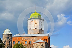 Russia, Vyborg. Ancient fortress.