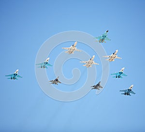 Russian Air Force fighters