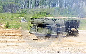 Russian anti-aircraft missile system of new generation