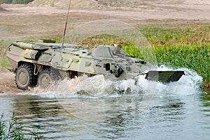 Russian APC BTR-80.