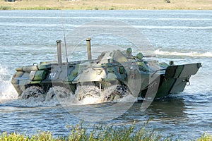 Russian APC BTR-80.