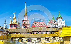 The Russian architecture of Izmailovsky Market