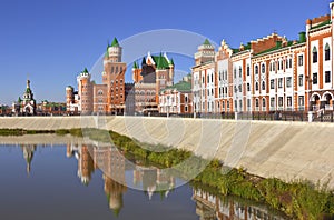 Russian architecture and traditions Yoshkar-Ola Russia.