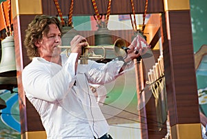 Russian artist Mikhail Ivanov