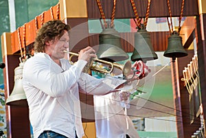 Russian artist Mikhail Ivanov