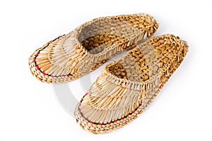Russian bast shoes