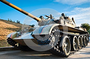 Russian battle tank