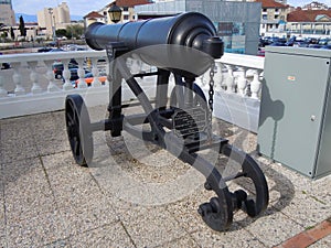 Russian cannon captured during Crimean war