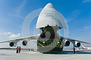 Russian cargo aircraft