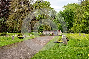 russian cemetery of honor at weimar, thuringia, germany