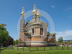 Russian Chapel in Darmstadt photo