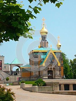 Russian chapel mathildenhÃ¶he darmstadt