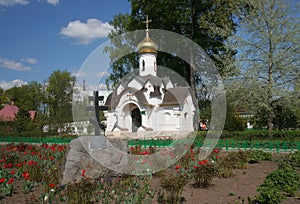 Russian chapel in a monastery, Dmitrov