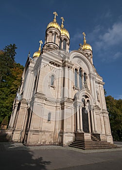 Russian chappel, wiesbaden, germany