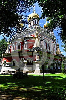 The Russian church - monument at Shipka.