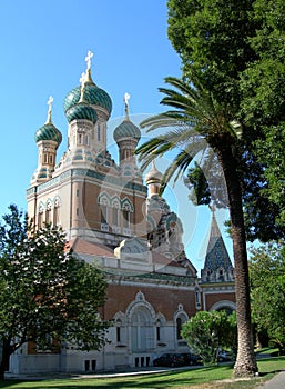 Russian Church in Nice, France