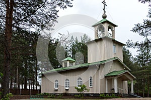 Russian church of Rovaniemi, Lapland.