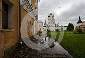 Russian city landscapes. Kostroma.