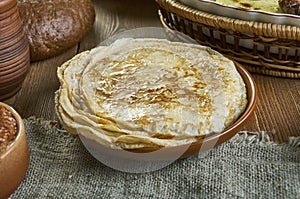 Russian classic Blini