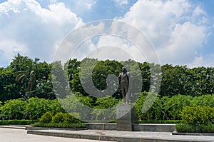 Russian communist leader Lenin statue