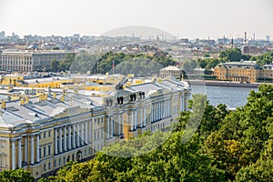 Russian Constitutional Court and President library in St. Peters