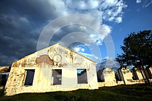 Russian depot in Mongolia